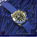 Yxl-030 logotipo personalizado relógios Perlon Strap 3ATM resistente à água de quartzo relógio promocional Fashion New Design Men relógios fábrica